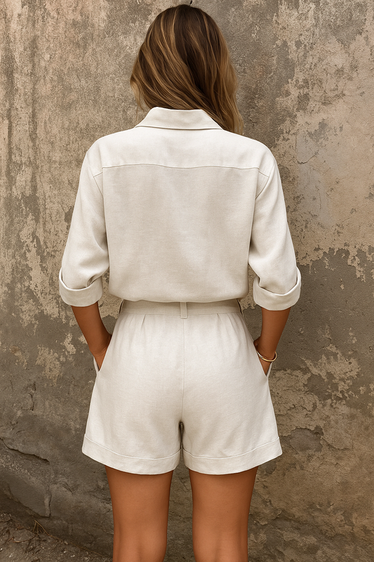 Lana | Luchtige Linnen Zomer Set