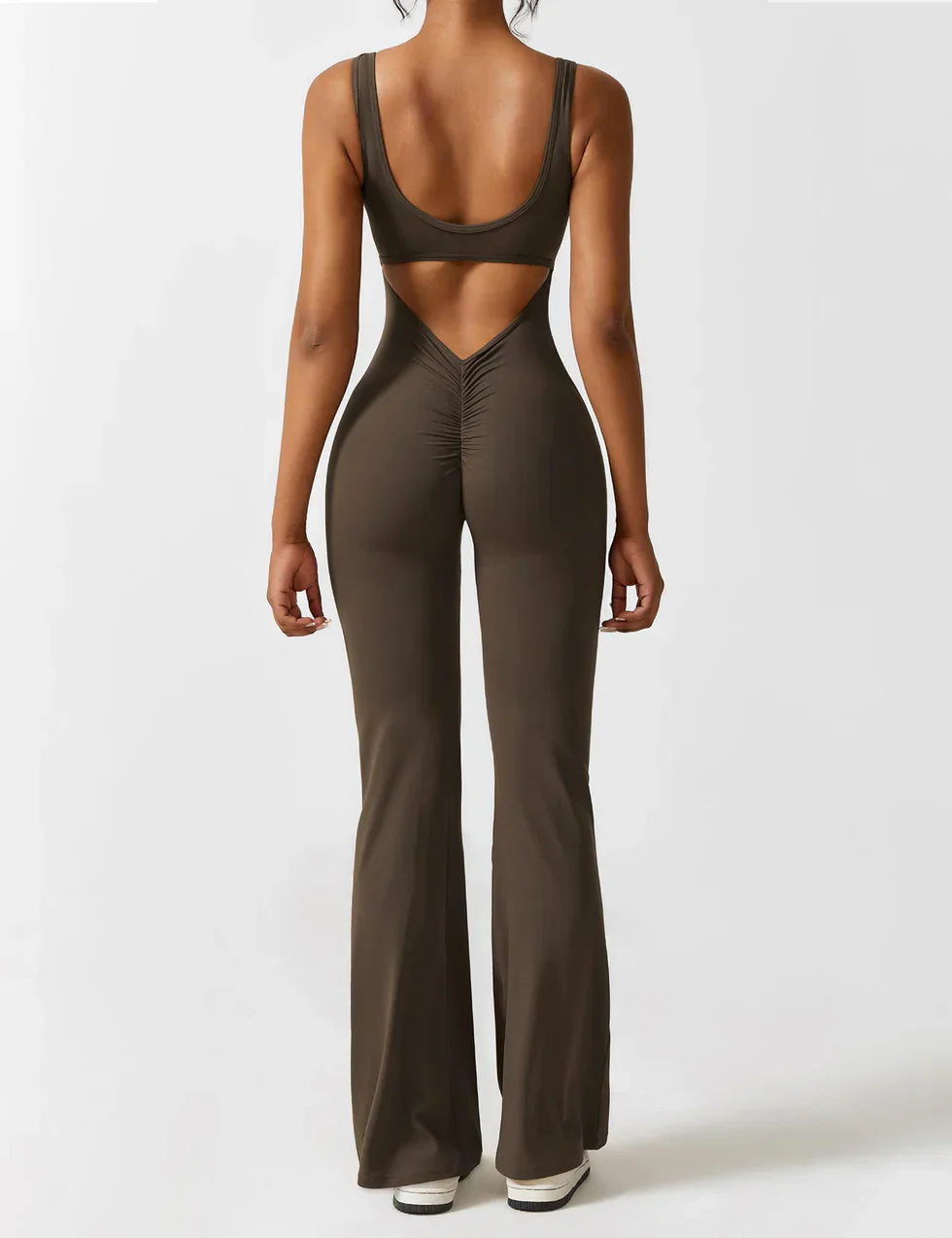 Milena - V-Back Elegance Jumpsuit