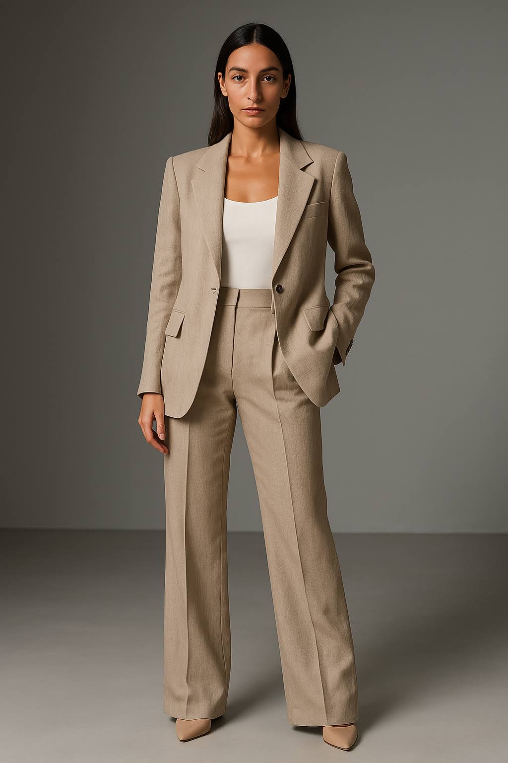 Tweedelige Blazer & Pantalon Set