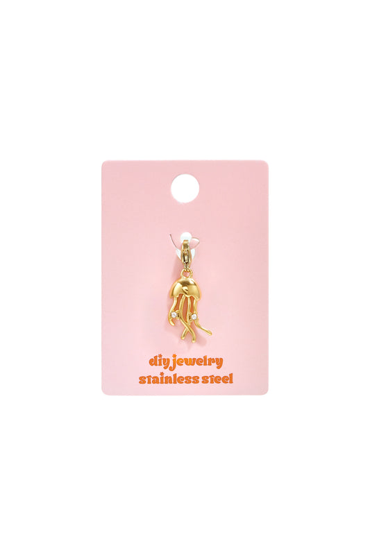 Sieradenonderdelen van roestvrij staal in oceanische stijl, eenvoudige dagelijkse sieraden uit de Simple-serie voor dames.