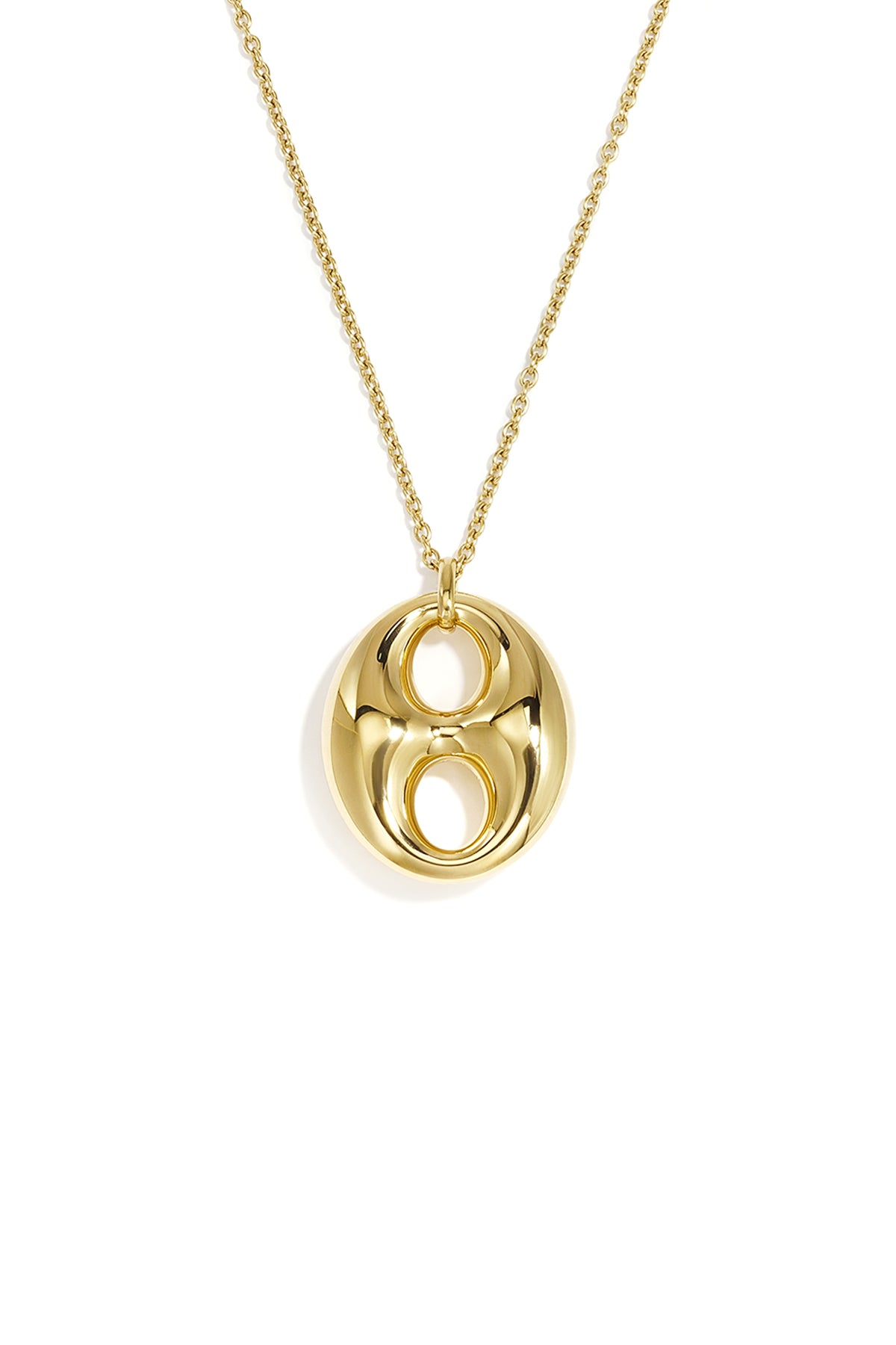 Lange roestvrijstalen kettingen met geometrische vorm, eenvoudige, alledaagse serie, dames sieraden