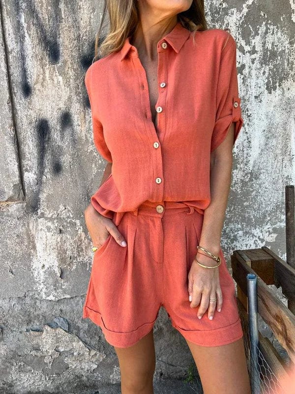 Lana | Luchtige Linnen Zomer Set