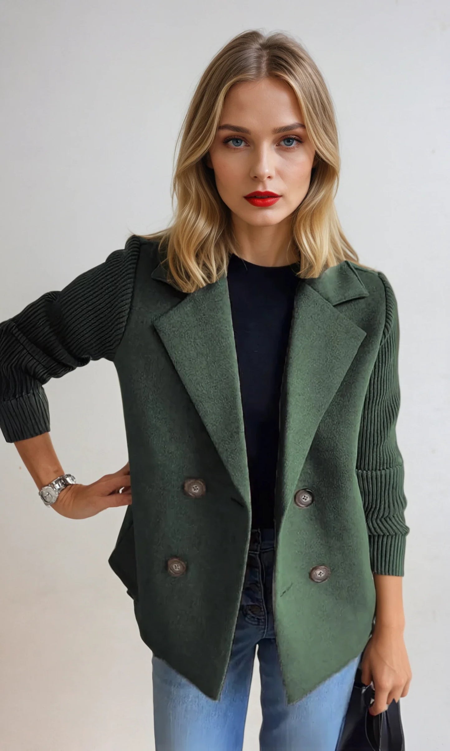 Luxa – Stijlvolle Getailleerde Blazer