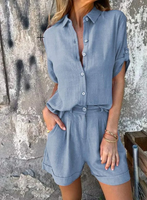 Lana | Luchtige Linnen Zomer Set